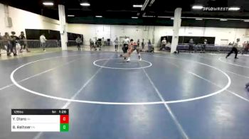 126 lbs Consolation - Yuta Otero, VA vs Blake Reihner, PA