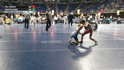 70 lbs Round Of 32 - Will Tashlik, Rose Tree Media vs Brayton Niece, Port Allegany