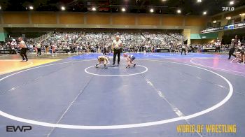 60 lbs Consi Of 8 #2 - Hope Stevie, Ellensburg vs Melanny Paniagua, Hot Shots Wrestling