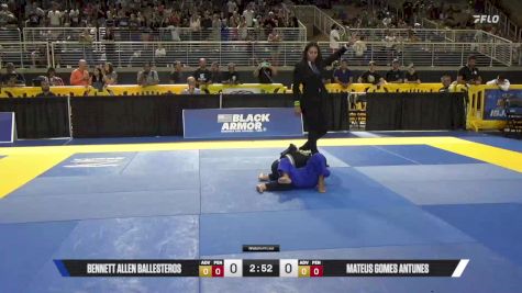 Mateus Gomes Antunes vs Bennett Allen Ballesteros 2025 Pan Kids Jiu-Jitsu IBJJF Championship