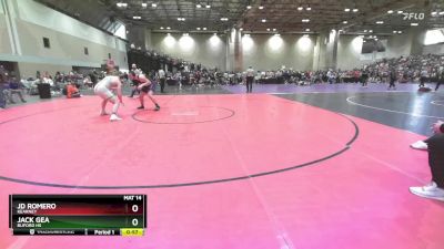 215 lbs Cons. Round 5 - Jack Gea, Buford HS vs Jd Romero, Kearney