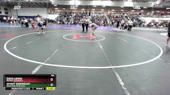 125 lbs Cons. Round 2 - Wyatt Engwicht, Dickinson State (N.D.) vs Zach Lewis, Midway University