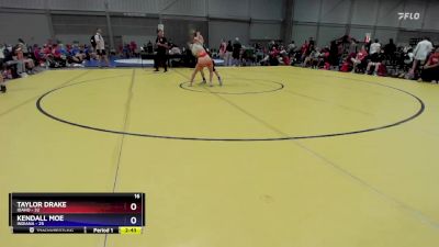 100 lbs Round 2 (8 Team) - Taylor Drake, Idaho vs Kendall Moe, Indiana