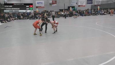 138 lbs Cons. Semis - Kyle Link, Dark Horse Wrestling Club vs Chase Morrison, Michigan Premier