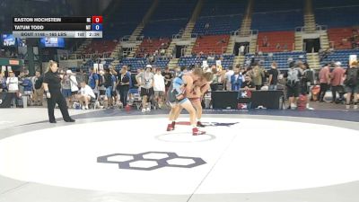 165 lbs Cons. Rd Of 64 - Easton Hochstein, Nebraska vs Tatum Todd, Montana