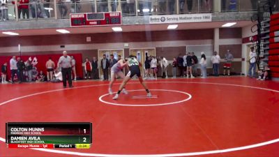 160 lbs Cons. Round 2 - Damien Avila, Blackfoot High School vs Colton Munns, Madison High School