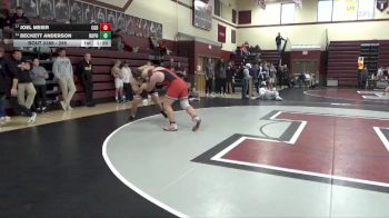 285 lbs 9th Place Match - Joel Meier, Clarion-Goldfield-Dows vs Beckett Anderson, North Polk