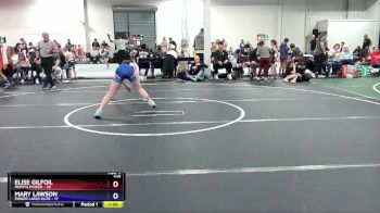 105 lbs Round 3 (6 Team) - Elise Gilfoil, Misfits Power vs Mary Lawson, Finger Lakes Elite