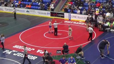 132 lbs Round Of 64 - Raymond Fitzgerald, Saint Norberts vs Wyatt Bagley, Sullivan County