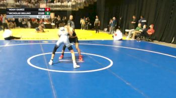 5A 120 lbs Quarterfinal - Noah Gamez, El Paso Parkland vs Nicholas Bellino, Corpus Christi Carroll