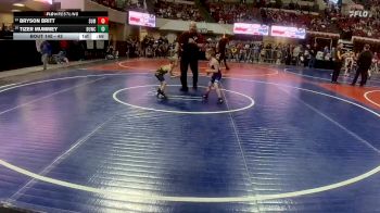 43 lbs Champ. Round 2 - Tizer Mummey, Bearcats Wrestling Club Helena vs Bryson Britt, Terry Wrestling CLub