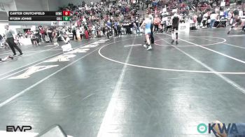 70-73 lbs Quarterfinal - Carter Crutchfield, Keystone Kids Wrestling Club vs Ryzen Johns, Collinsville Cardinal Youth Wrestling