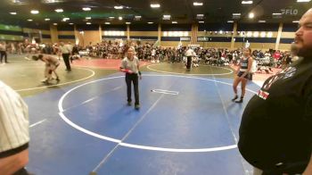 109 lbs Consi Of 64 #2 - Kylee Knudsen, White Pine vs Alyssa Prado, Mayfair HS