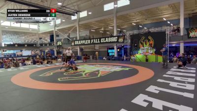113 lbs Champ. Round 4 - Ryan Williams, Unattached vs Jaxten DeWeese, Empyre