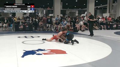 70 kg Cons. Sub-rd Of 32 - Brock Weiss, NLWC/TMWC vs Christian Arberry, Knights RTC