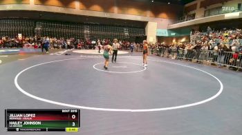 105 lbs Cons. Round 1 - Tina Garcia, Fernley vs Nicole Alvarez-Reyes, Hug