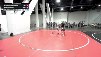 80 lbs Rr Rnd 1 - Alyse Diffenderfer, California Grapplers vs Sarah Huang, Chatfield Youth