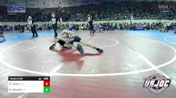 120 lbs Round Of 32 - Darren Lane, Noble Takedown Club vs Kelton Doucet, Kansas Young Guns