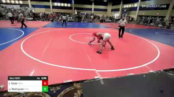 126 lbs Consi Of 64 #2 - Isaiah Tovar, Great Oak HS vs Jose Rodriguez, Kings Wrestling