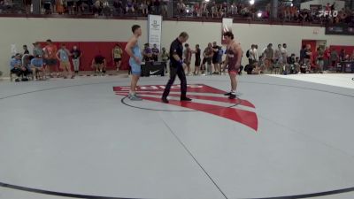 97 kg Round Of 32 - Aiden Hanning, Spartan Combat RTC/ TMWC vs Mason Ayers, Charleston RTC