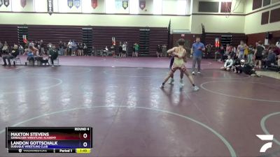 16U-3 lbs Round 4 - Maxton Stevens, Sarbacker Wrestling Academy vs Landon Gottschalk, Dubuque Wrestling Club