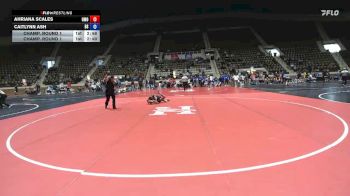 117 lbs Champ. Round 1 - Ahriana Scales, Mount Olive vs Caitlynn Ash, Bluefield State