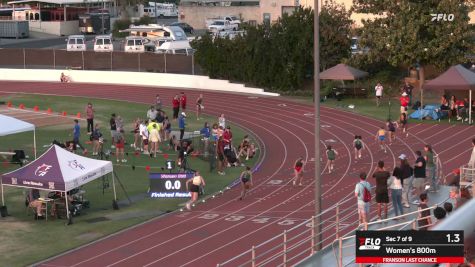 Women's 800m, Prelims 7
