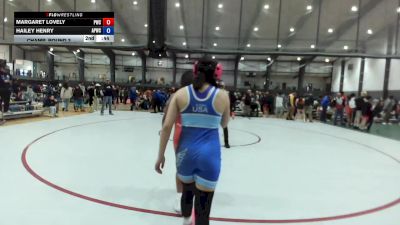 Champ. Round 3 - Sadie Njenga, Peninsula Wrestling Club vs Esabella Arvelo, Pioneer Grappling Academy