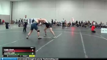 285 lbs 2nd Wrestleback (16 Team) - Gabe Craig, Campbellsville vs Austin Lane, Marian University (IN)