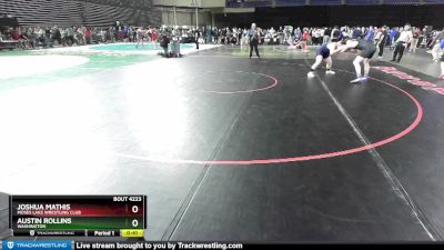 86 lbs Cons. Round 3 - Austin Rollins, Washington vs Joshua Mathis, Moses Lake Wrestling Club