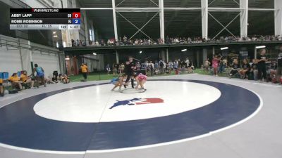 95 lbs Sophia Valdez, Colorado vs Isabela Lobeto, Florida