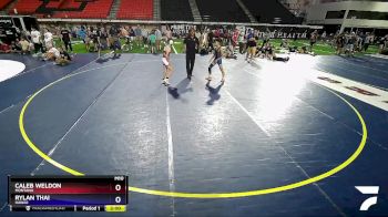 86 lbs Quarterfinal - Caleb Weldon, Montana vs Rylan Thai, Hawaii