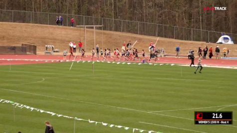 Women's 1500m, Heat 4