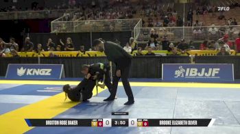 Brooke Elizabeth Olver vs Brixton Rose Baker 2025 Pan Kids Jiu-Jitsu IBJJF Championship