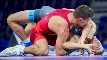 60 kg Quarterfinal - Nicholas Pierce Bouzakis, USA vs Arslanbek Salimov, POL