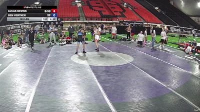 130 lbs Lucas Nevins, Idaho 14U Boys vs Ben Vertner, 14U Renegade Team