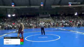 130 lbs Prelims - Jaxon Miller, Ubasa Wrestling Academy vs Jonathan Golec, Unaffiliated