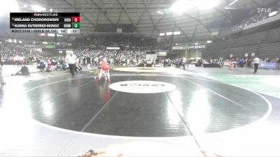 Girls 3A 145 lbs Cons. Round 5 - Ireland Chodorowski, Cheney (Girls) vs Kianna Gutierrez-Munoz, Hermiston (Girls)