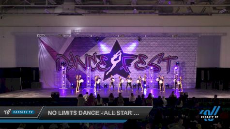 No Limits Dance - All Star Cheer [2023 Junior - Pom Day 1] 2023 DanceFest Grand Nationals