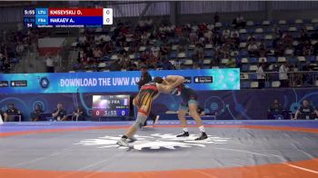 70 kg Qualif. - Oleg Knisevskij, Lithuania vs Abdoullah Nakaev, France