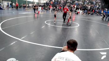 52-56 lbs Round 3 - Tapanga Thompson, Nebraska Wrestling Academy vs Lyla Spangler, Maize Wrestling Club