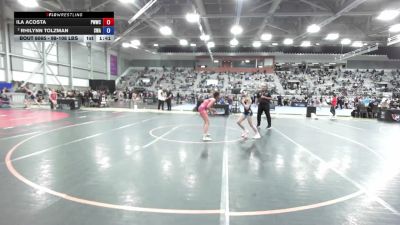 98-108 lbs Champ. Rd Of 16 - Ila Acosta, Pullman Warriors Wrestling Club vs Rhilynn Tolzman, Summit Wrestling Academy