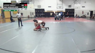 197Green lbs Rr Rnd 2 - Anthony Bradley, Maryland vs Remy Brancato-Roed, Lehigh