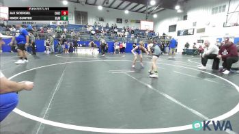 64 lbs Rr Rnd 1 - Jax Soergel, Choctaw Ironman vs Knox Gunter, Blanchard Wrestling Club