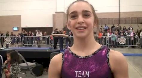 Junior Elite Peyton Ernst after helping Team Boguinskaia to the Win