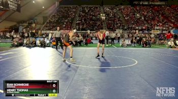 2A 113 lbs Quarterfinal - Eian Schwecke, Kendrick vs Henry Thomas, Glenns Ferry