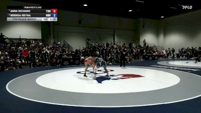 59 lbs 7th Place Match - Anna DiCugno, Team Tornado Wrestling Club vs Brenda Reyna, Army (WCAP)