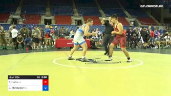 220 lbs Cons 8 #2 - Peyton Hahn, Missouri vs Chase Thompson, Florida