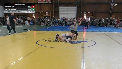 113 lbs Quarterfinal - Owen Fol, Yale Street Wrestling Club vs Ryan Bozelli, Garden City