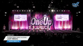 Florida Triple Threat Allstars - Lady Reign [2024 L4 Senior - D2 Day 2] 2024 One Up Grand Nationals
